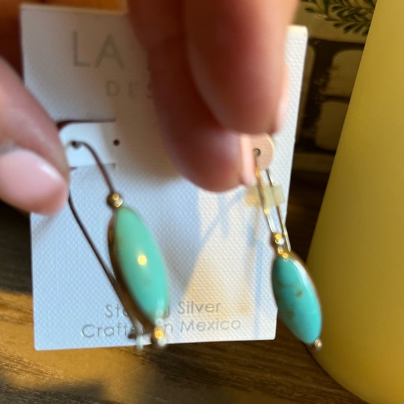 Women's Amazonite EarringsNWT Beautiful Sterling Silver-see below for offer - Picture 6 of 8
